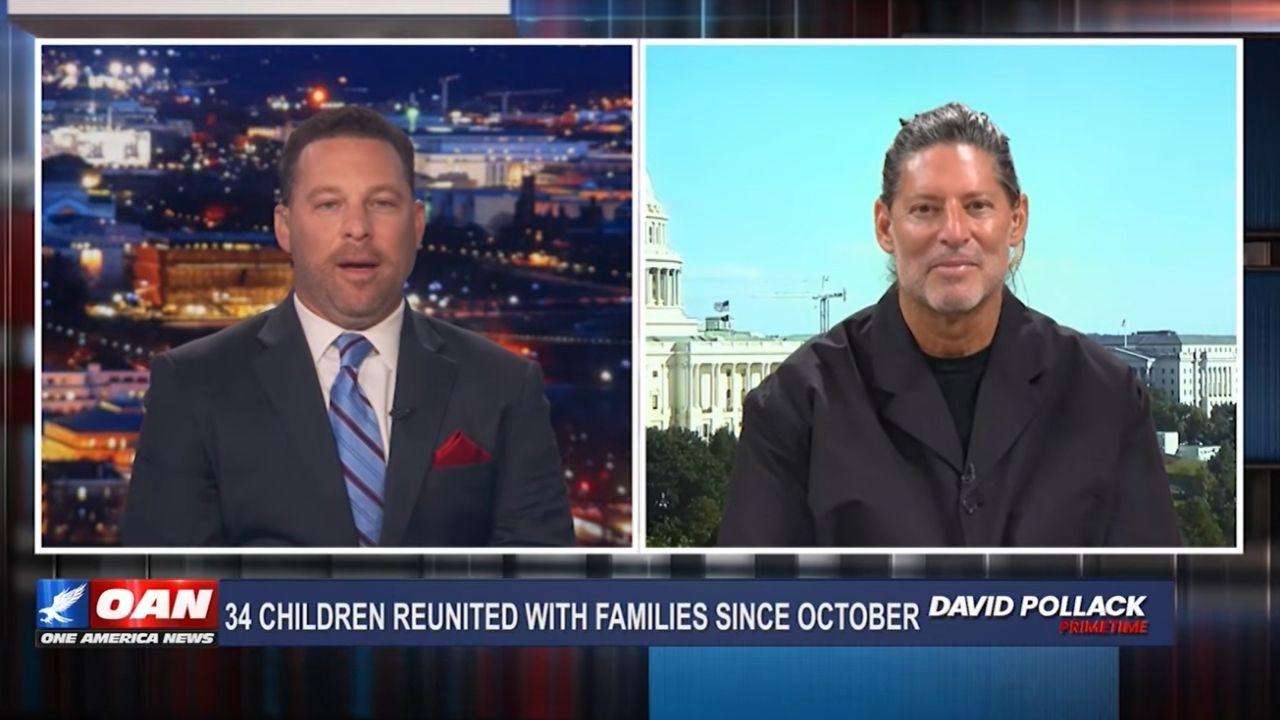 Image of Marc Beckman praised Melania Trump’s work during a television appearance on 'David Pollack Primetime' with host David Pollack.