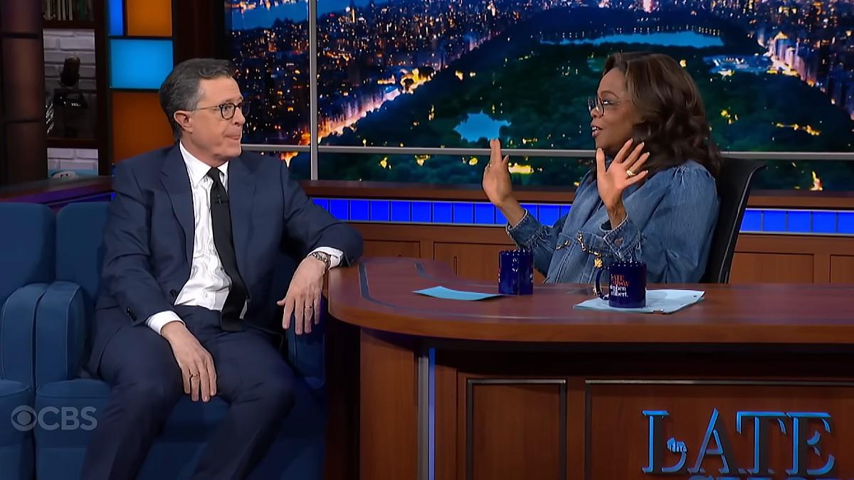 image of Stephen Colbert thinks his show is being canceled due to political reasons.