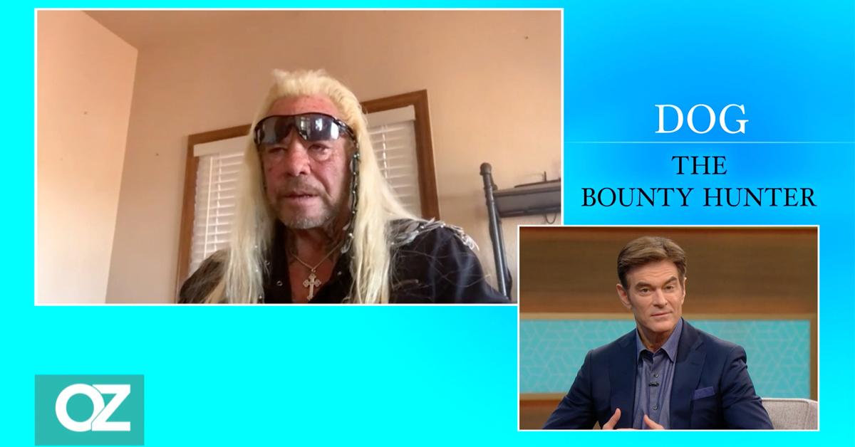 dr oz dog the bounty hunter covid scare pf