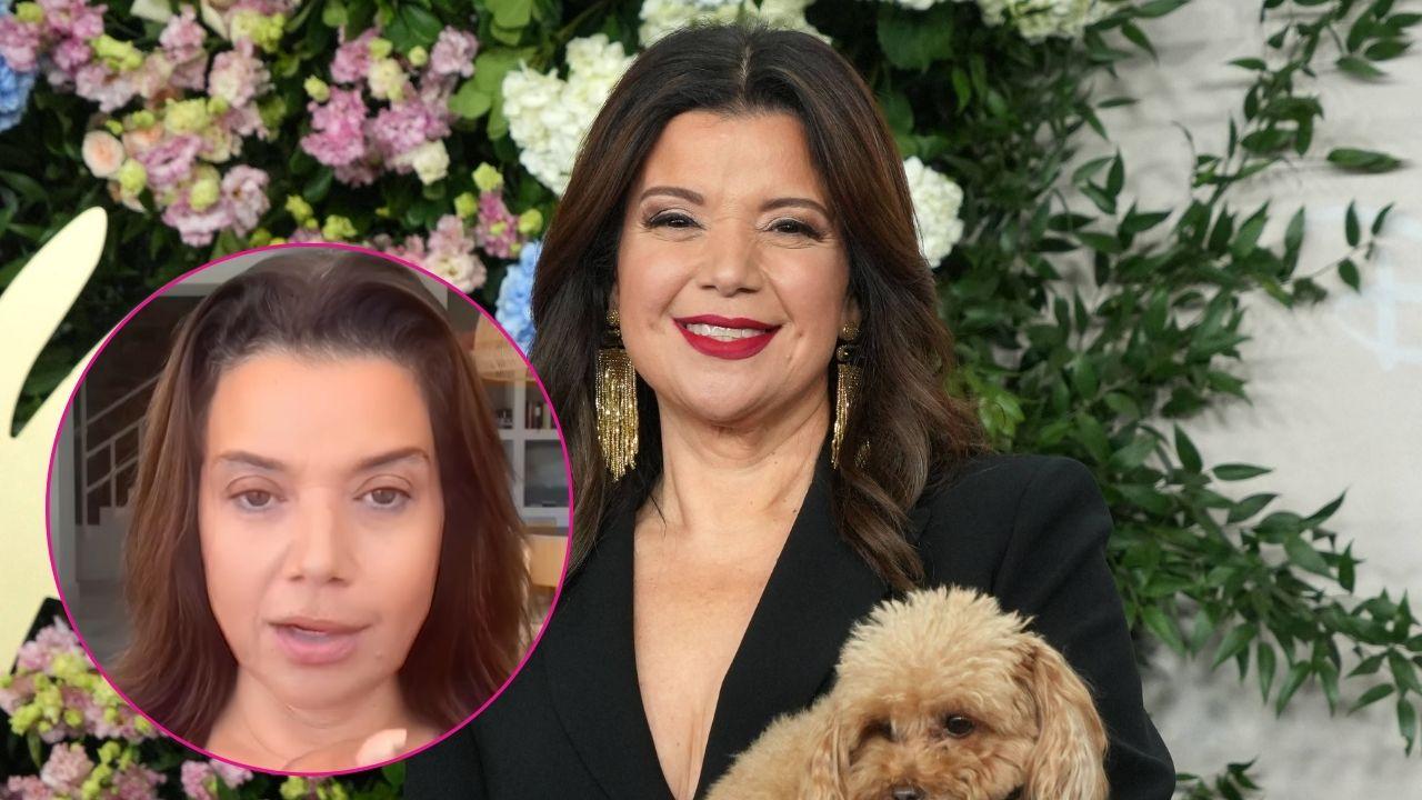 Split photo of Ana Navarro