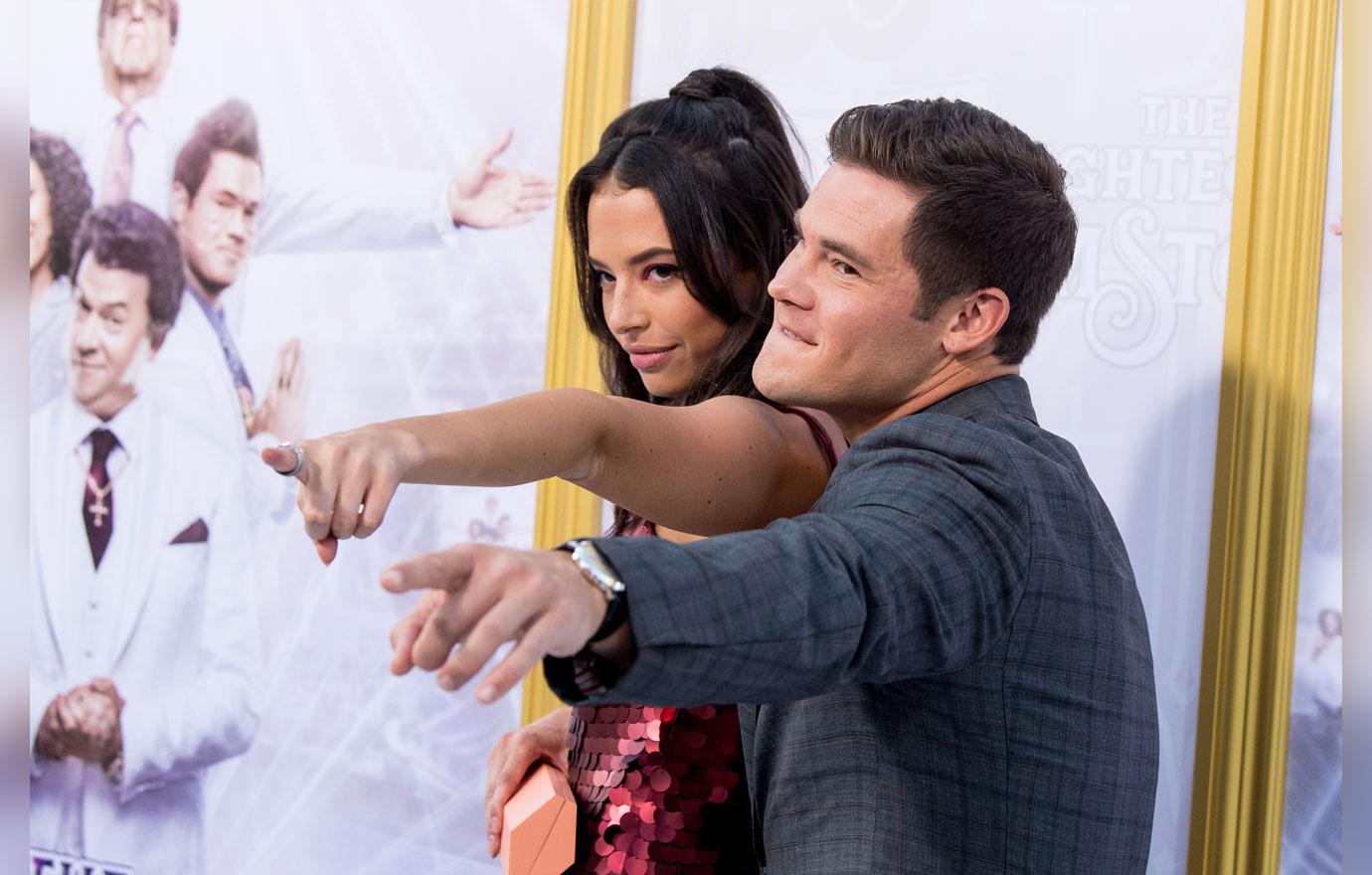 Adam DeVine & GF Chloe Bridges