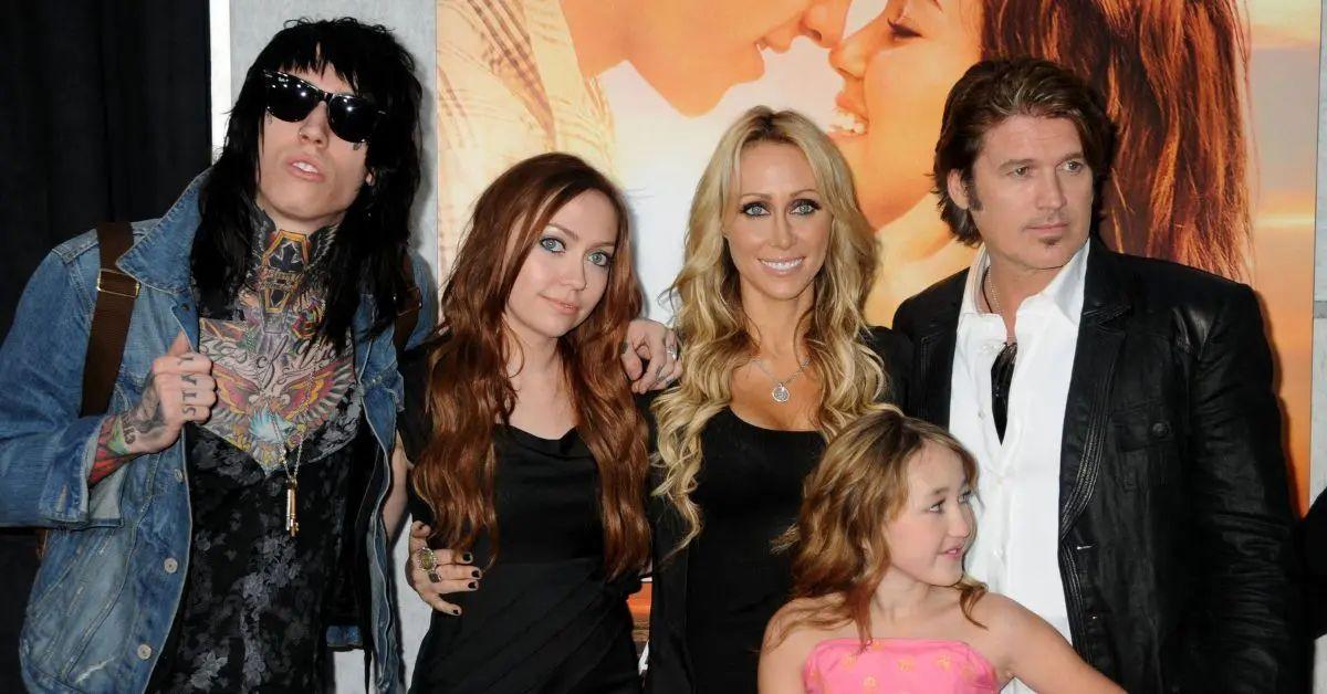 miley cyrus half family members werent speaking messy feud