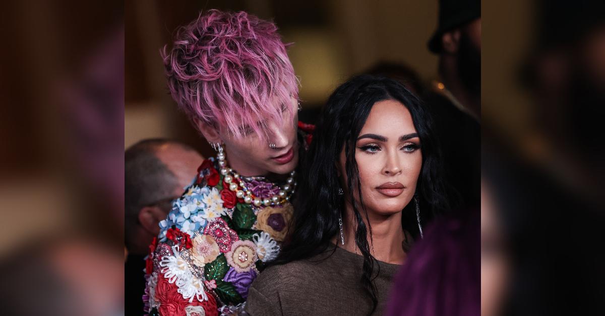 megan fox dodges machine gun kelly