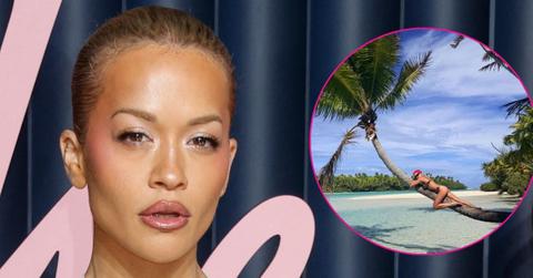 rita ora flaunts bikini body paradise photos