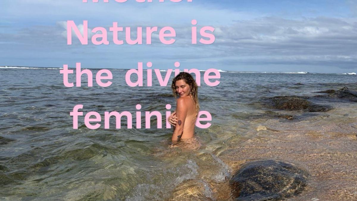 Image of Kesha paid tribute to Mother Earth on Instagram.