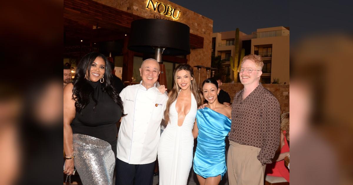 huck nina parker chef nobu matsuhisa chrishell stause liza koshy and jessie tyler ferguson