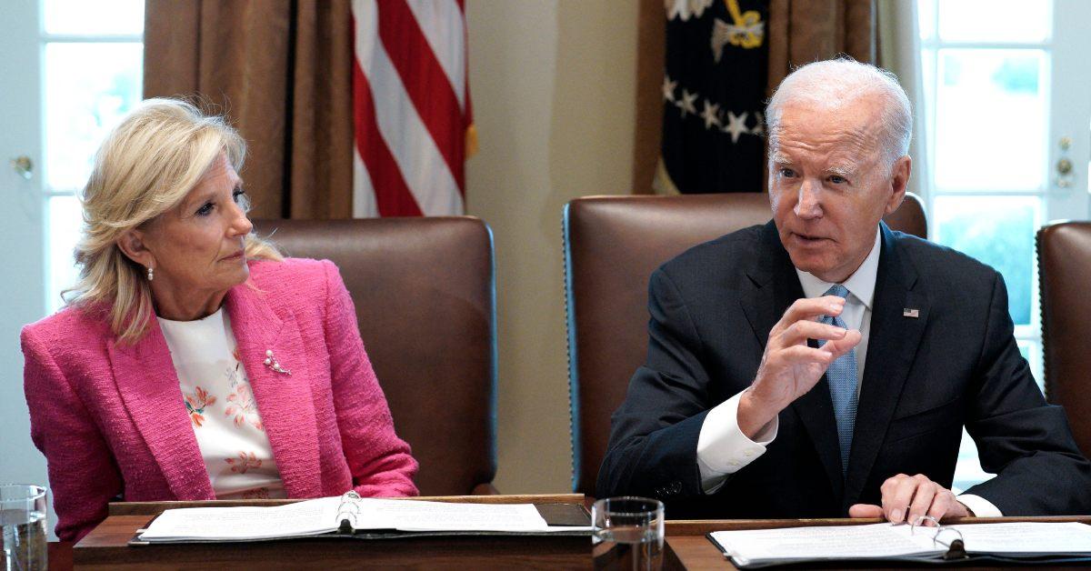 Photo of Jill Biden and President Joe Biden