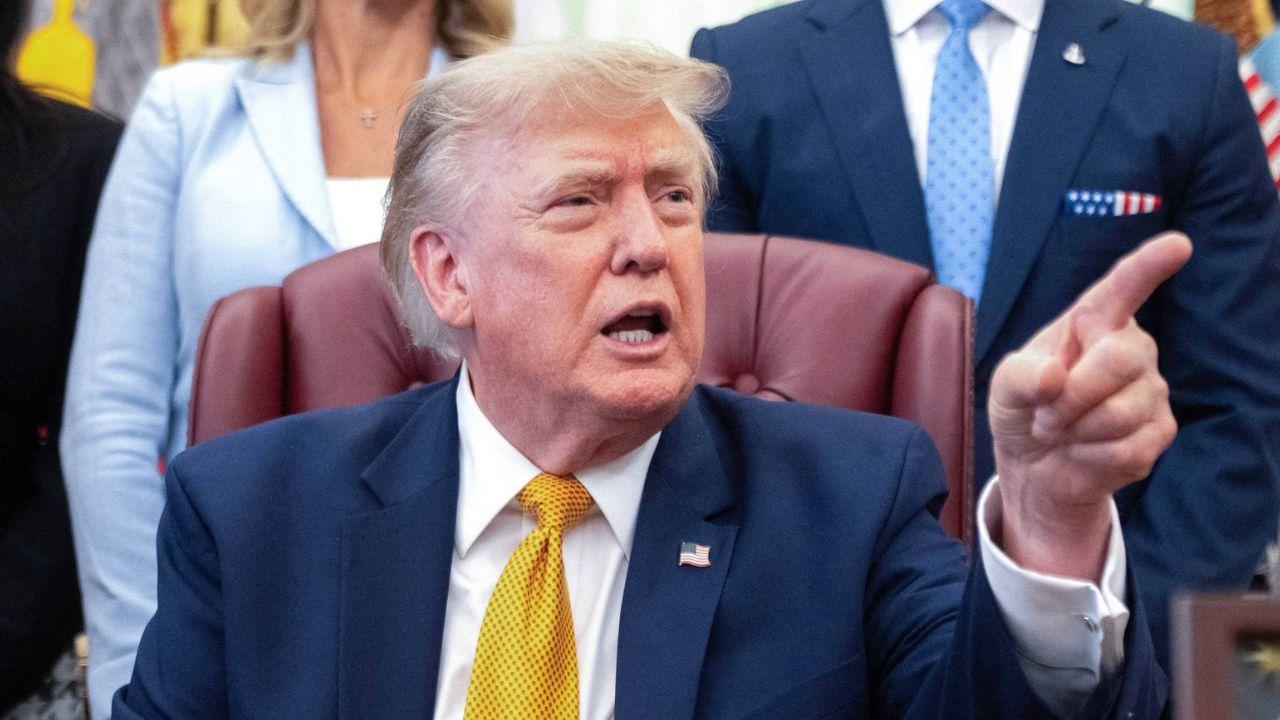 Image of The remarks marked another public split with Donald Trump's allies.
