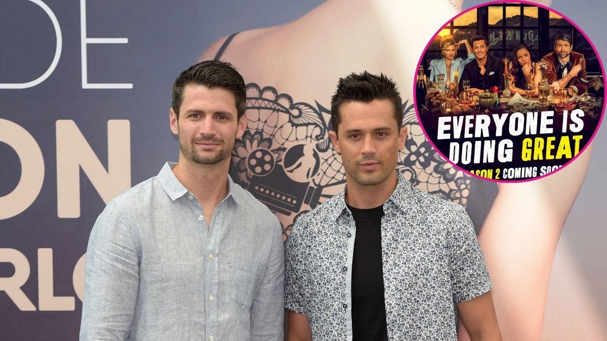 photo of James Lafferty and Stephen Colletti. 