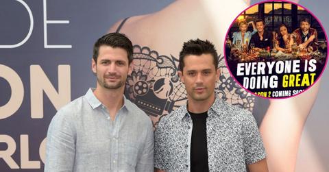 photo of James Lafferty and Stephen Colletti.
