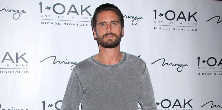 Scott disick drinking