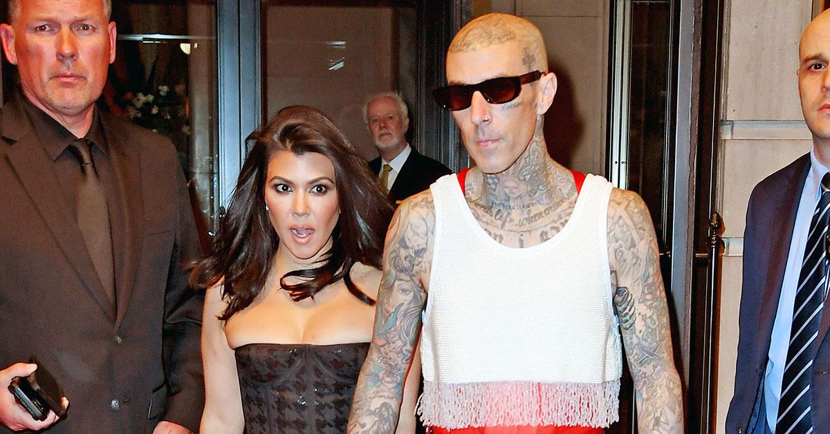 Kourtney Kardashian, Travis Barker Attend Met Gala After-Party, Photos