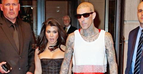 kourtney kardashian travis barker met gala after party looks photos pp