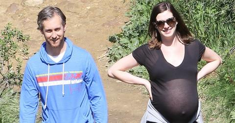 anne hathaway pregnant baby girl adam shulman