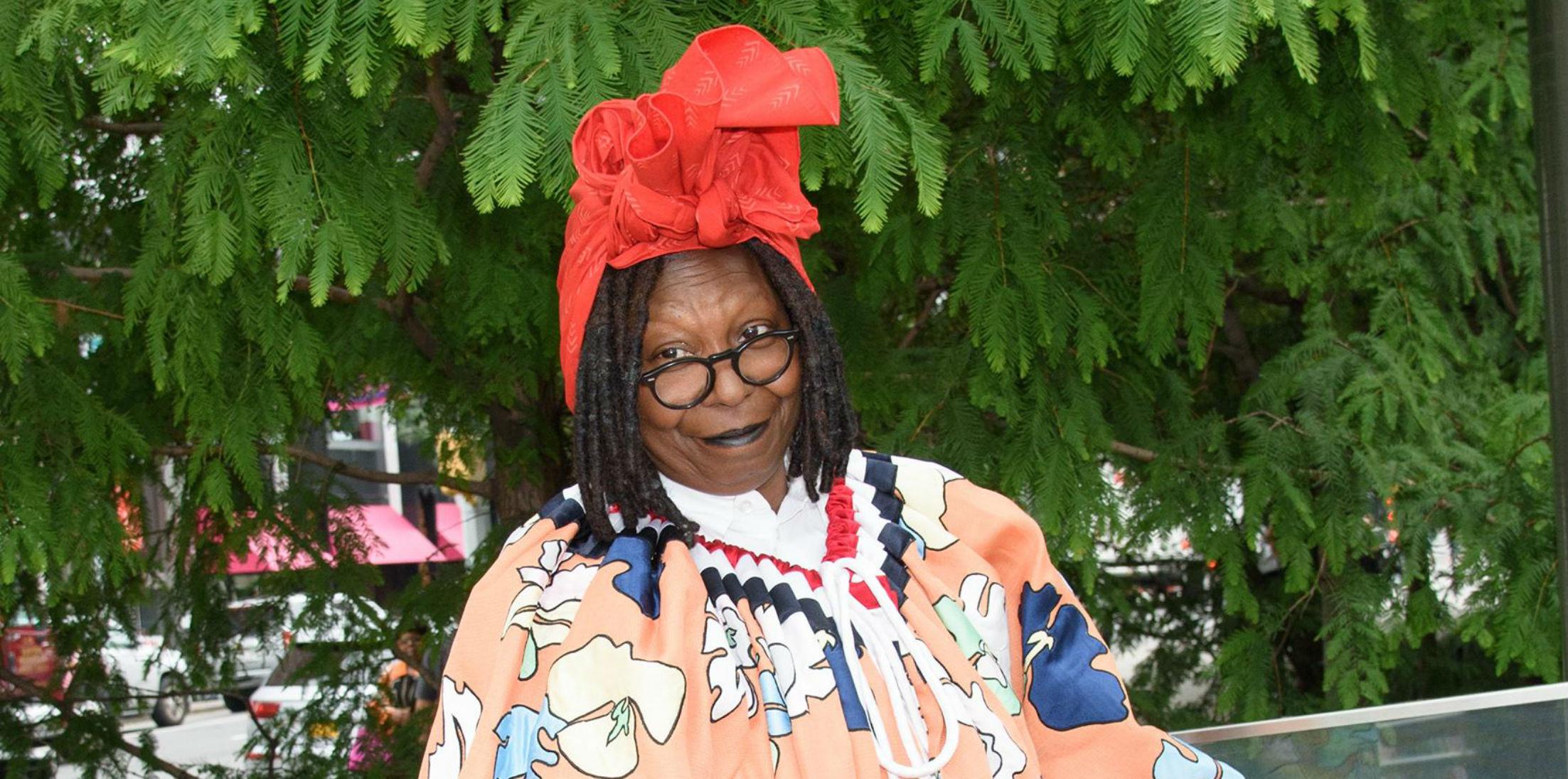 Whoopi Goldberg Crazy Outfit NYC Event Photos hero