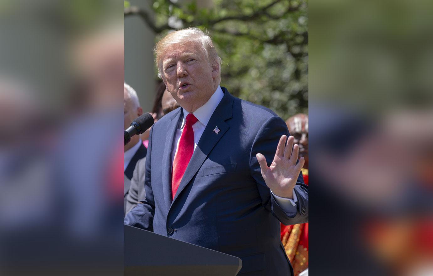 President Trump hosts a National Day of Prayer event in DC