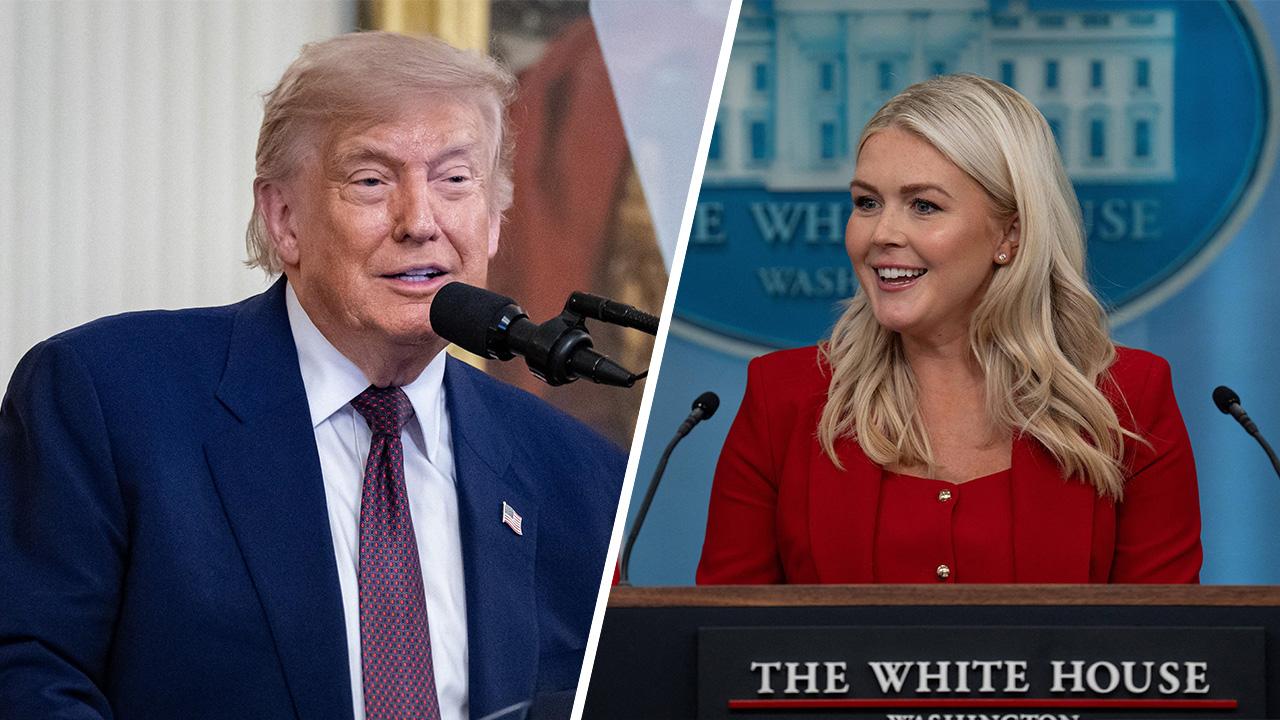 Donald Trump ,Karoline Leavitt