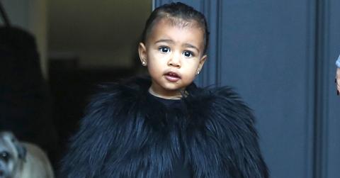 North is one step ahead of Kim Kardashian