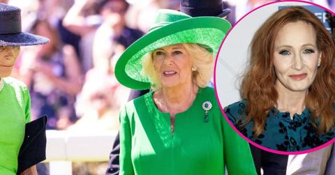 image of jk Rowling and queen camilla
