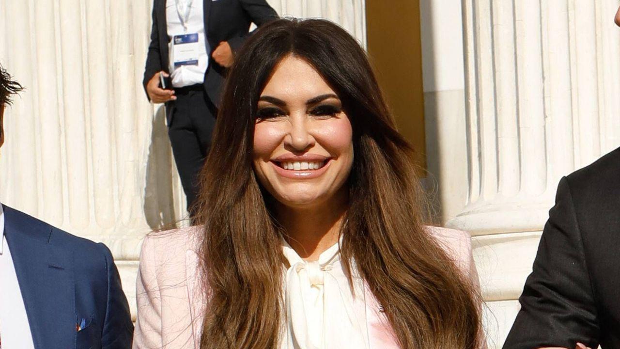 Image of Kimberly Guilfoyle denied the accusations on social media and pledged to defend her reputation and continue supporting Donald Trump’s political movement.