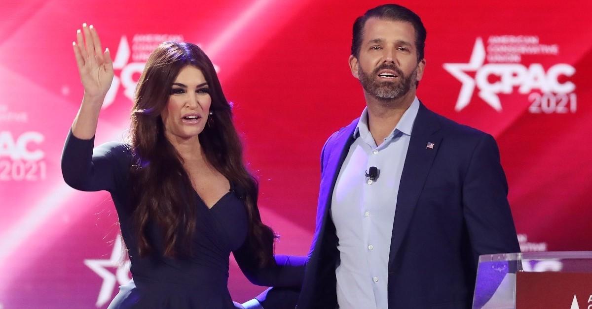 donald trump jr bettina anderson impress kimberly guilfoyle uptight