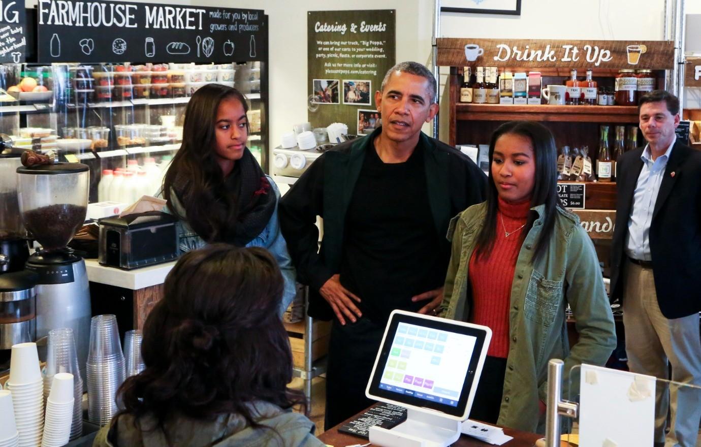 malia obama all smiles sips wine park friends