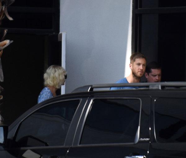 Taylor swift calvin harris pda breakup