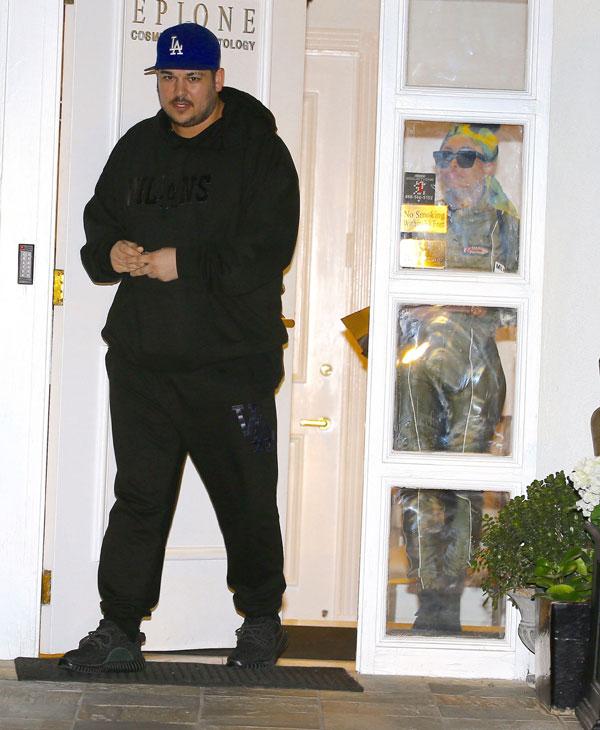 Plastic surgery rob kardashian