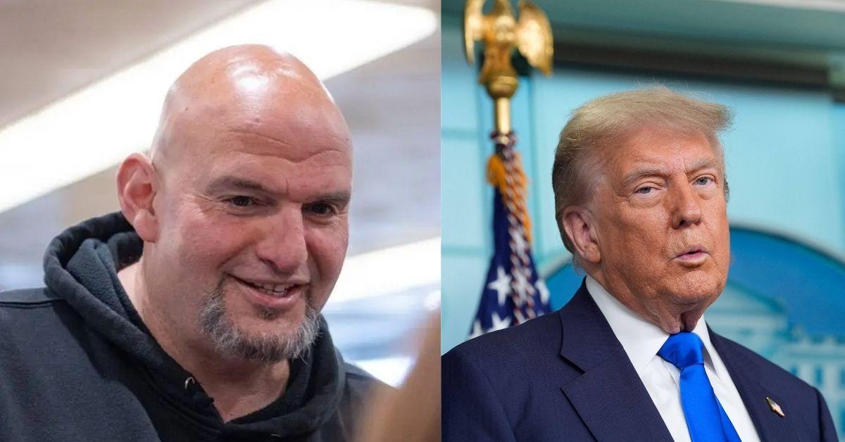 Composite Photo of John Fetterman and Donald Trump