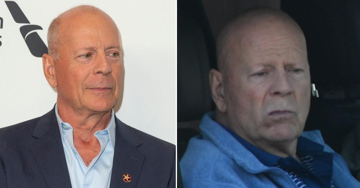 Photos of Bruce Willis.