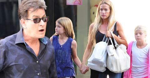 denise richards charlie sheen millions daughters trust fund
