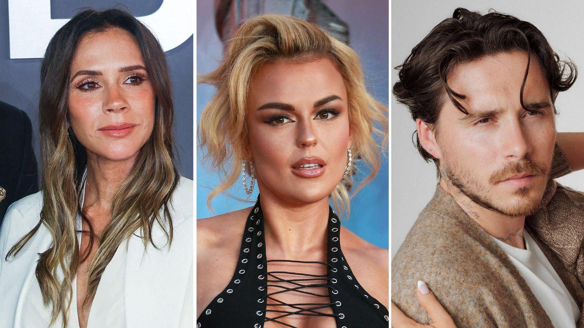 Photo of Victoria Beckham, Tallia Storm and Brooklyn Beckham