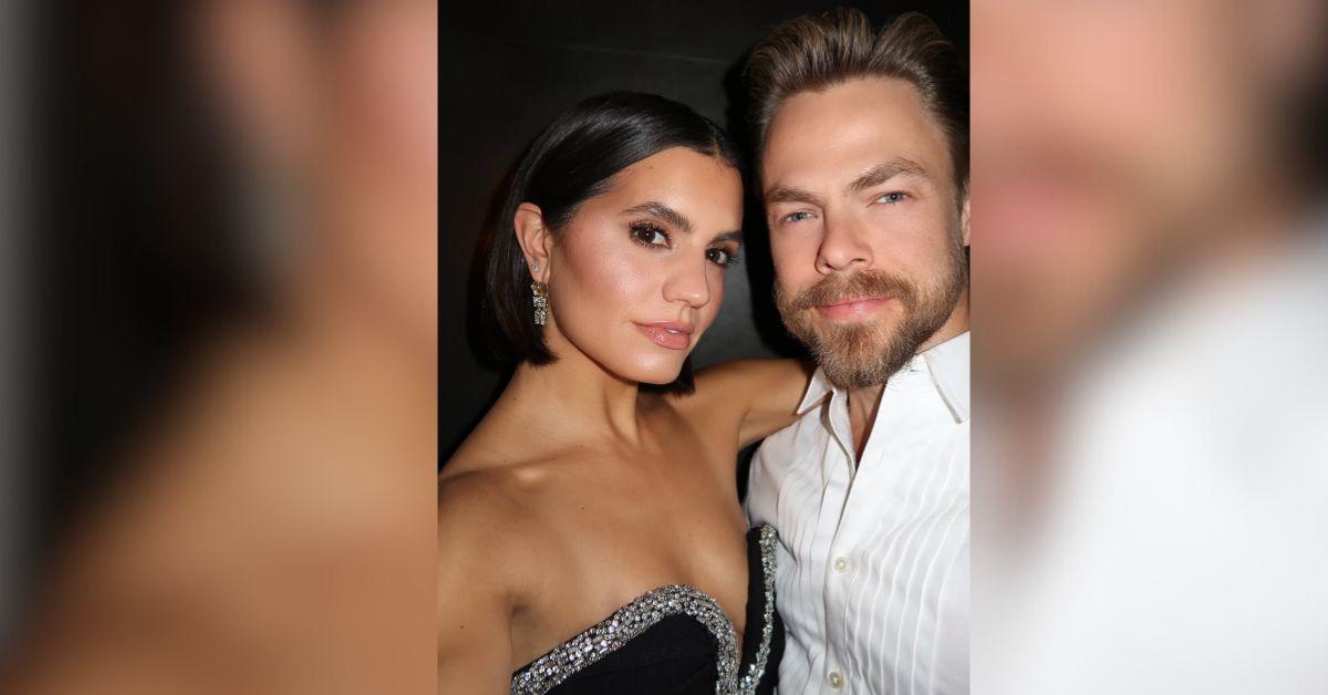 image of Derek Hough called his wife 'unbelievable' after undergoing skull surgery. 