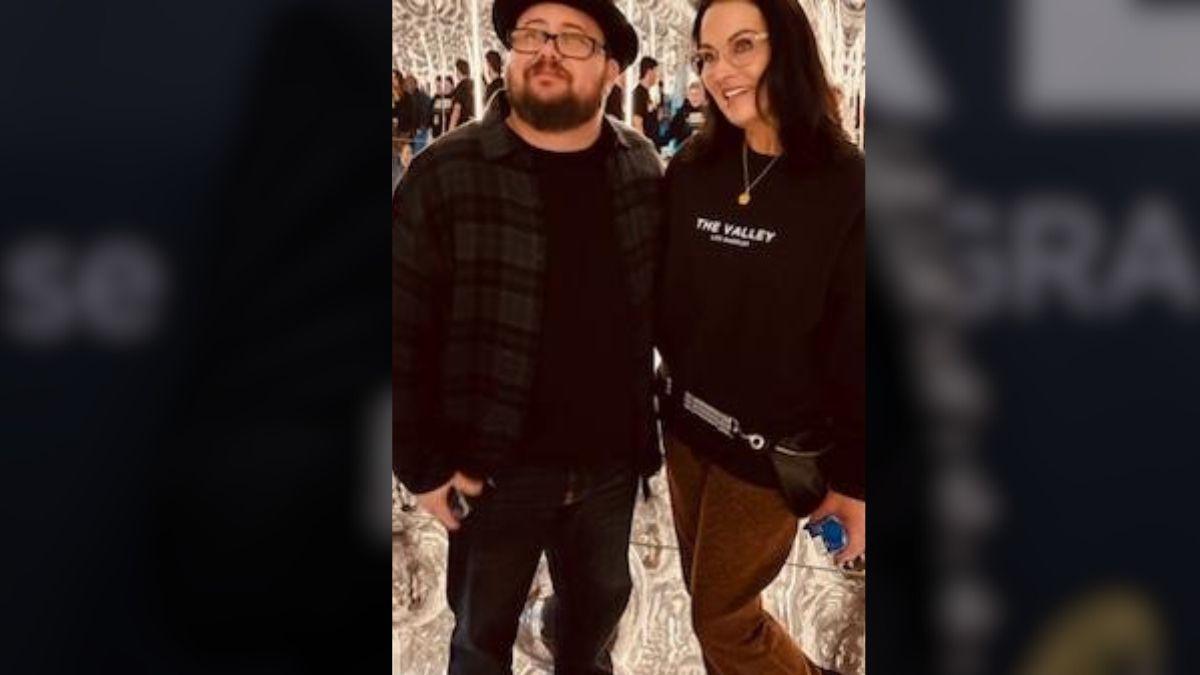 image of Chaz bono and wife 