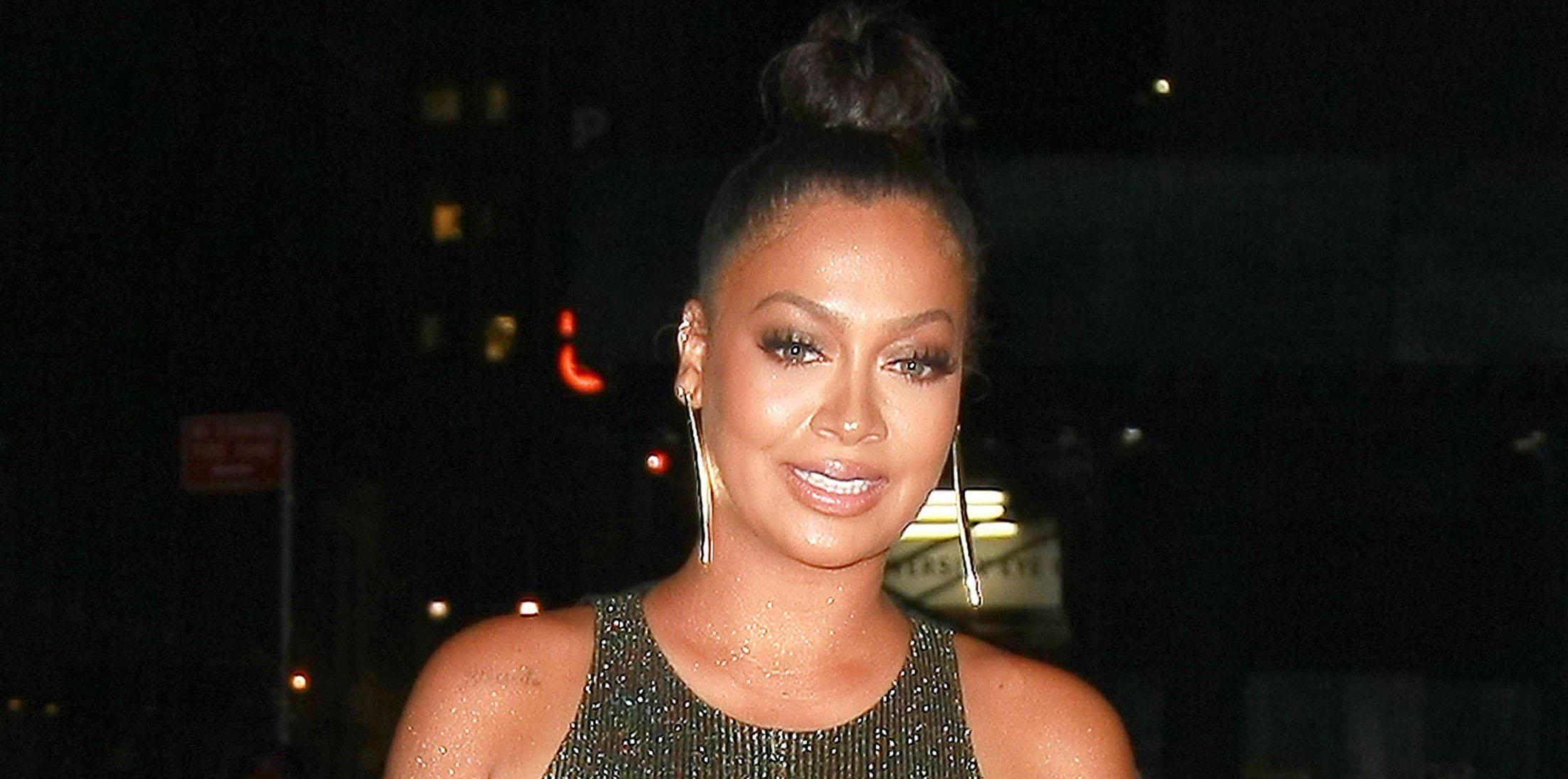 La La Anthony sparkles at the Revlon x Ciara Launch Event