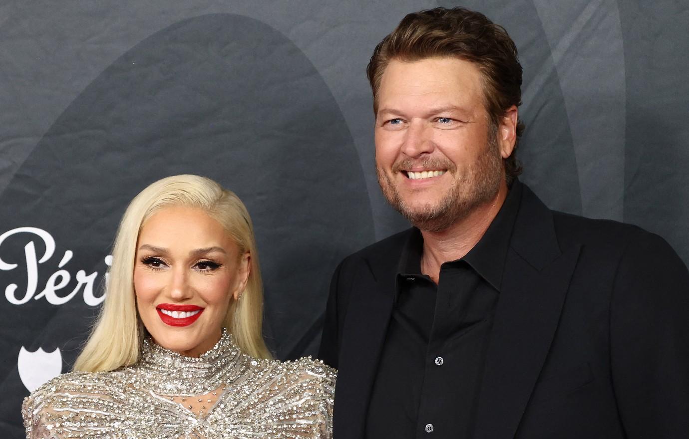 gwen stefani husband blake shelton happier every single day