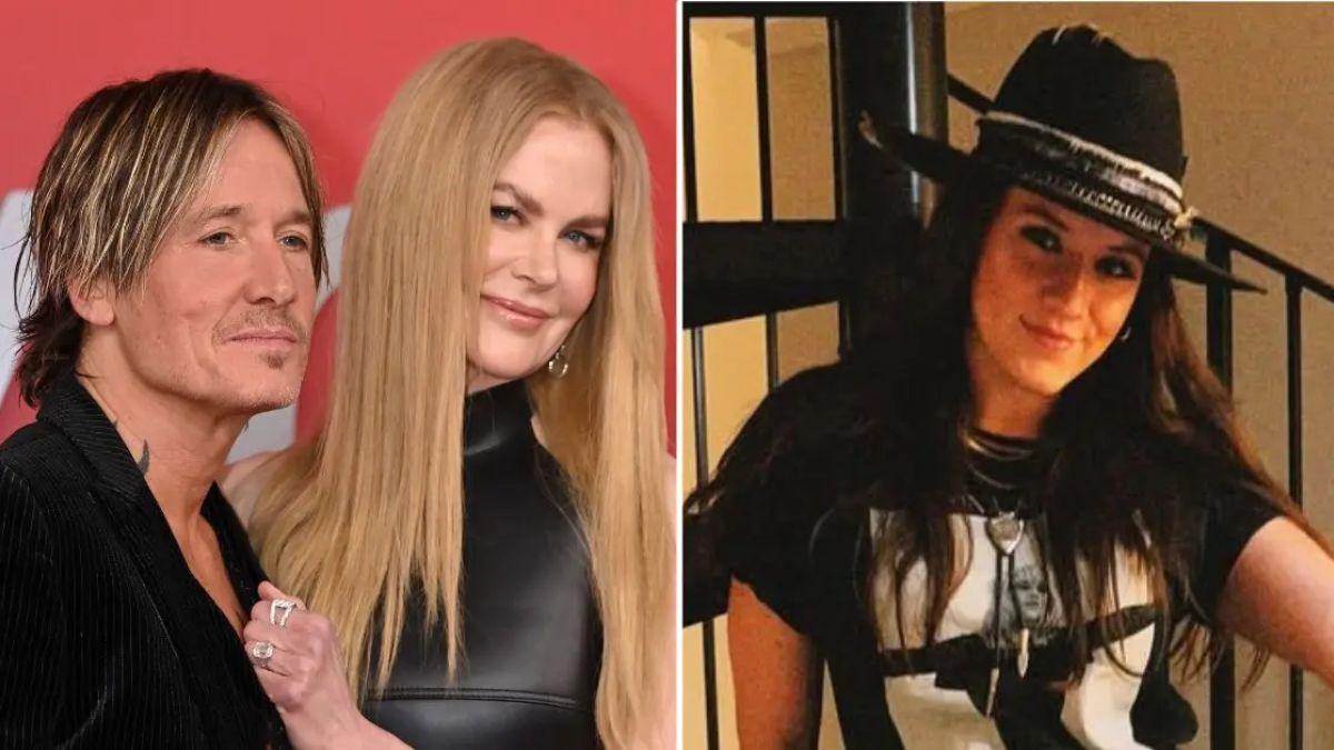 image of Keith Urban changed lyrics from a song inspired by Nicole Kidman to reference his guitar player.