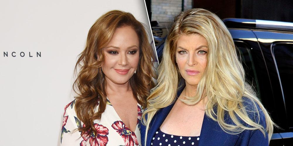 Left, Leah Remini, Rught, Kirstie Alley; [Kirstie Alley] 'Tries To Discredit' Former Scientologist [Leah Remini] 'At Every Opportunity'