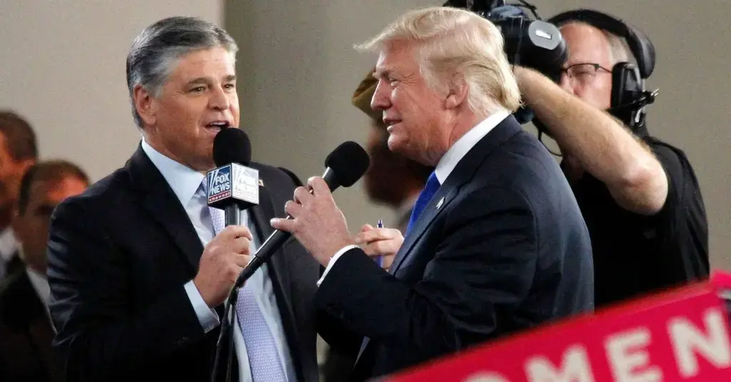 donald trump lost  pounds fox news sean hannity weight loss secret