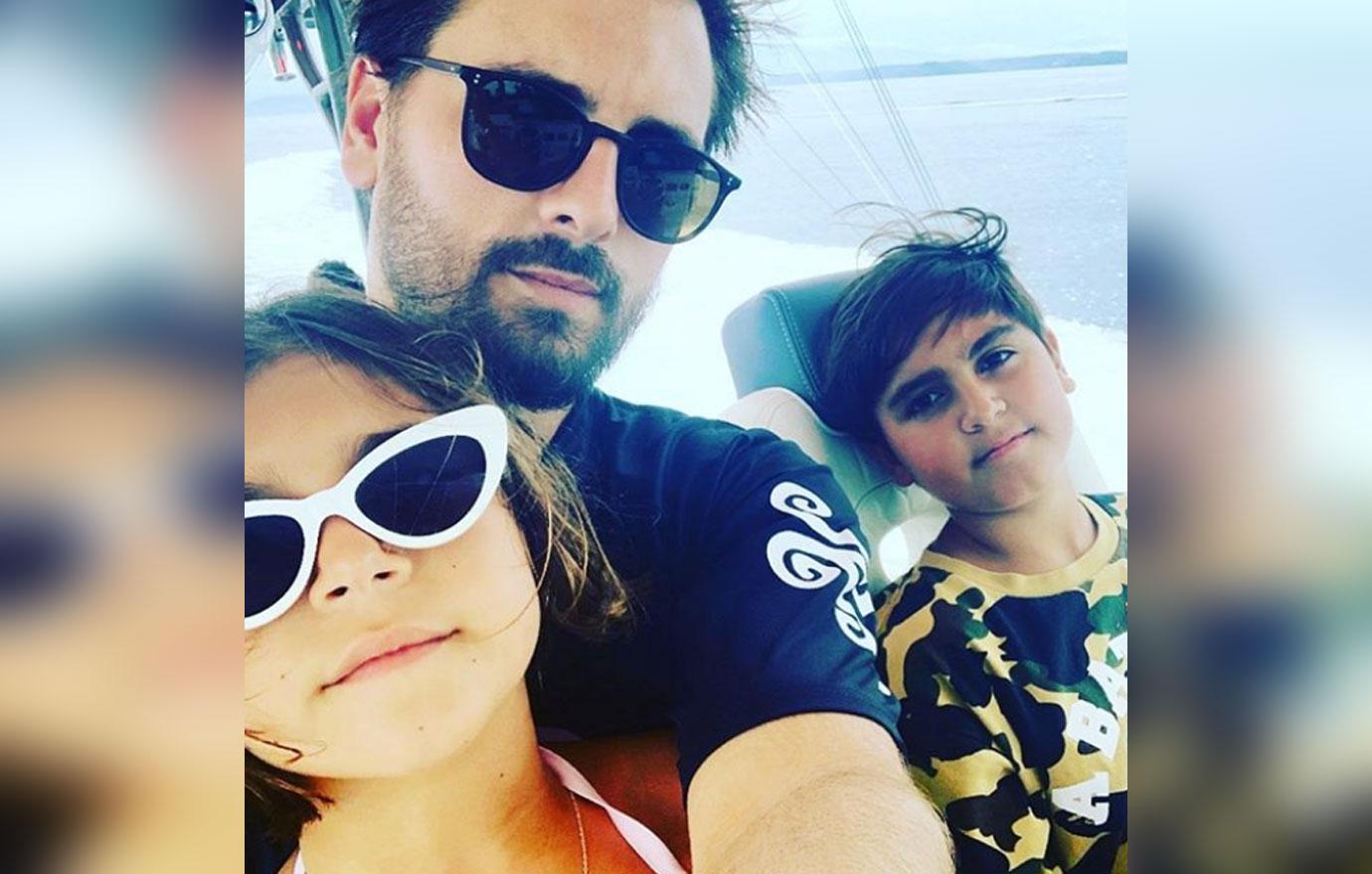 Scott Disick & kids