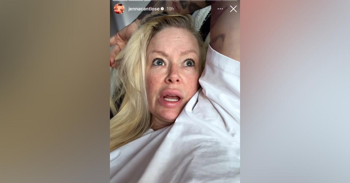 Photo of Jenna Jameson defended using AI on some of her photos, saying it's a 'creative outlet' for her.