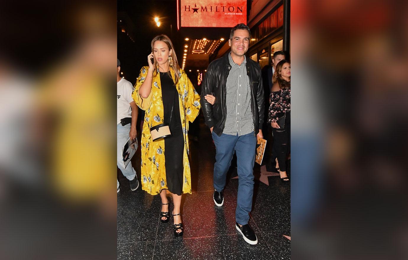 Jessica alba cash warren date night