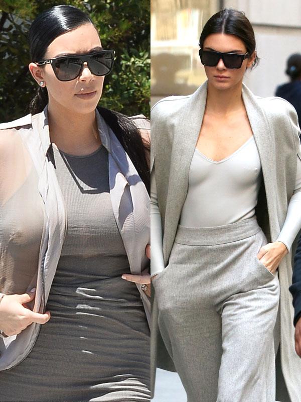 Kim Kardashian stisters steal style