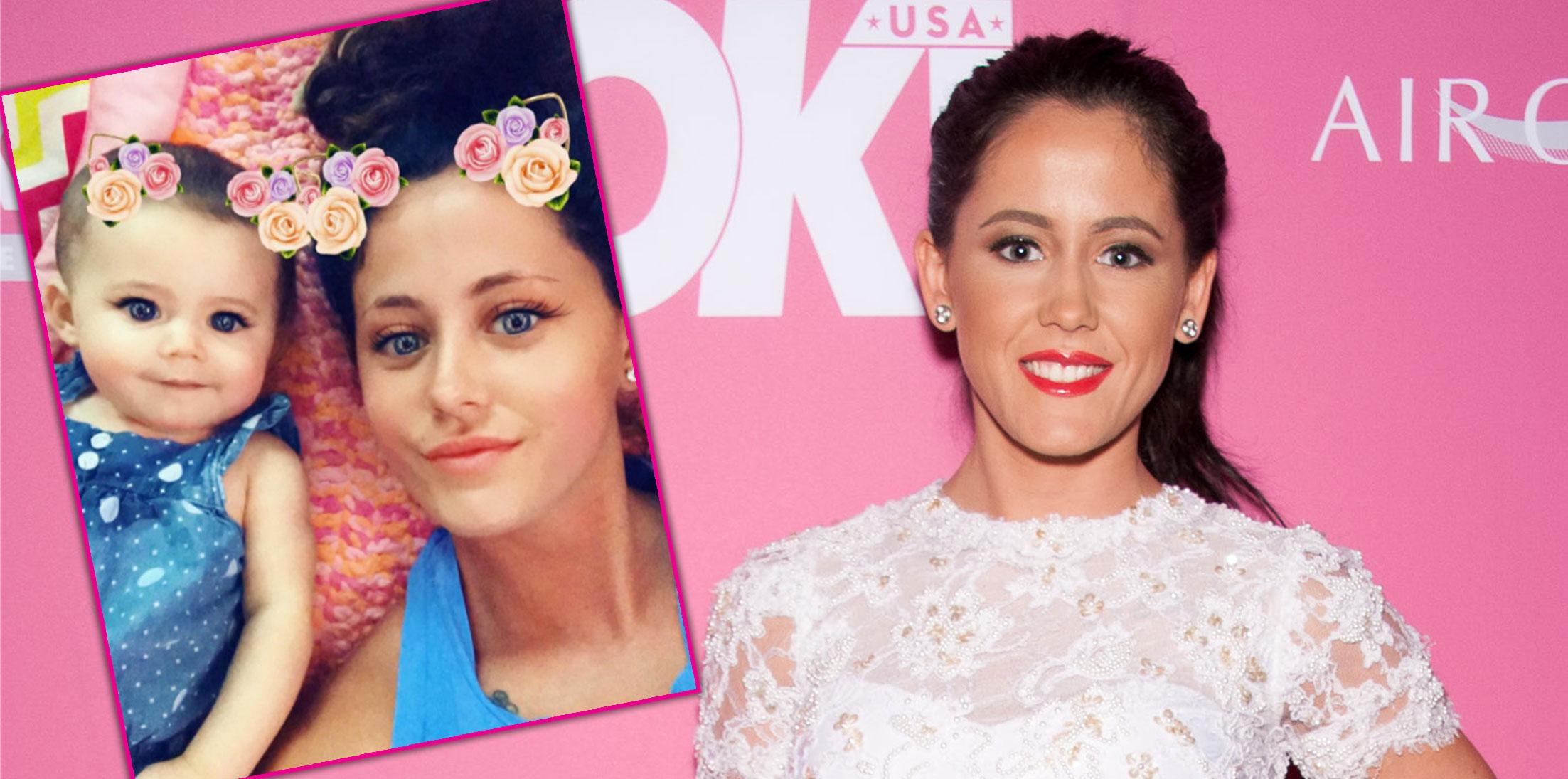 Jenelle Evans Selfie Daughter Ensley Long