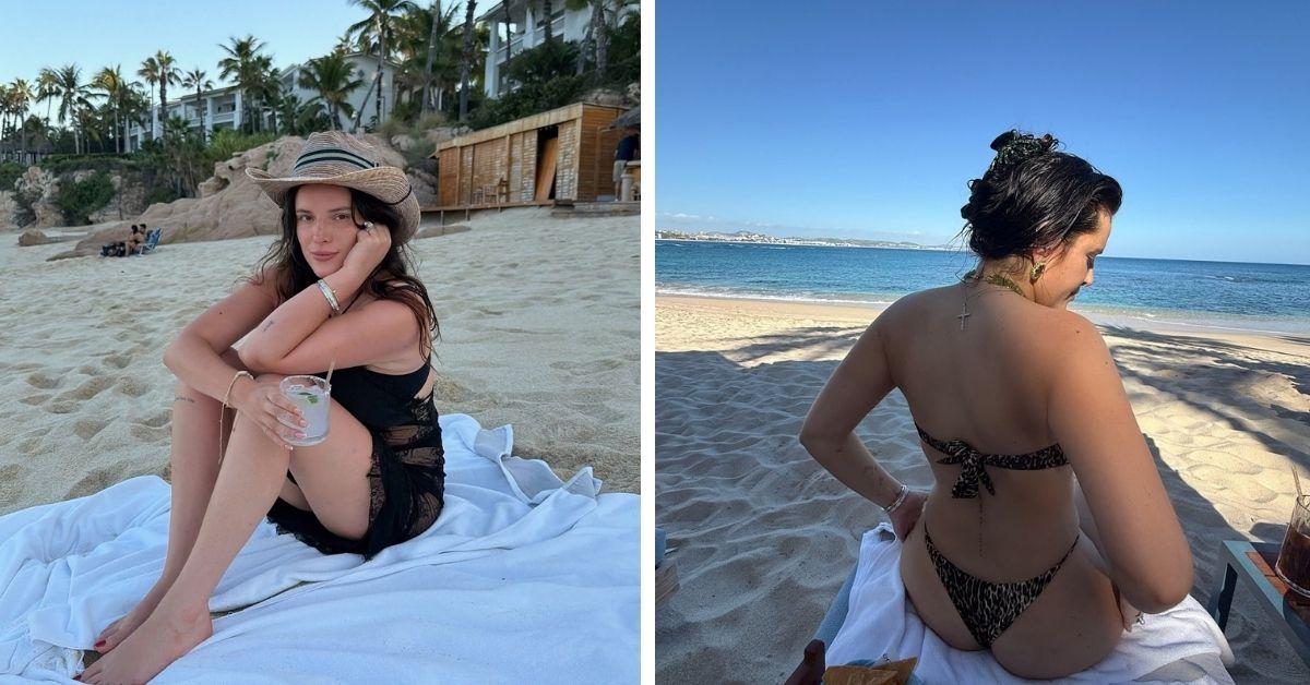 image of Bella Thorne also proposed to Mark Emms in a surprise Instagram video in August.