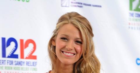 Blake lively sandy relief