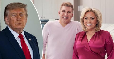 Image of Donald Trump,Todd and Julie Chrisley