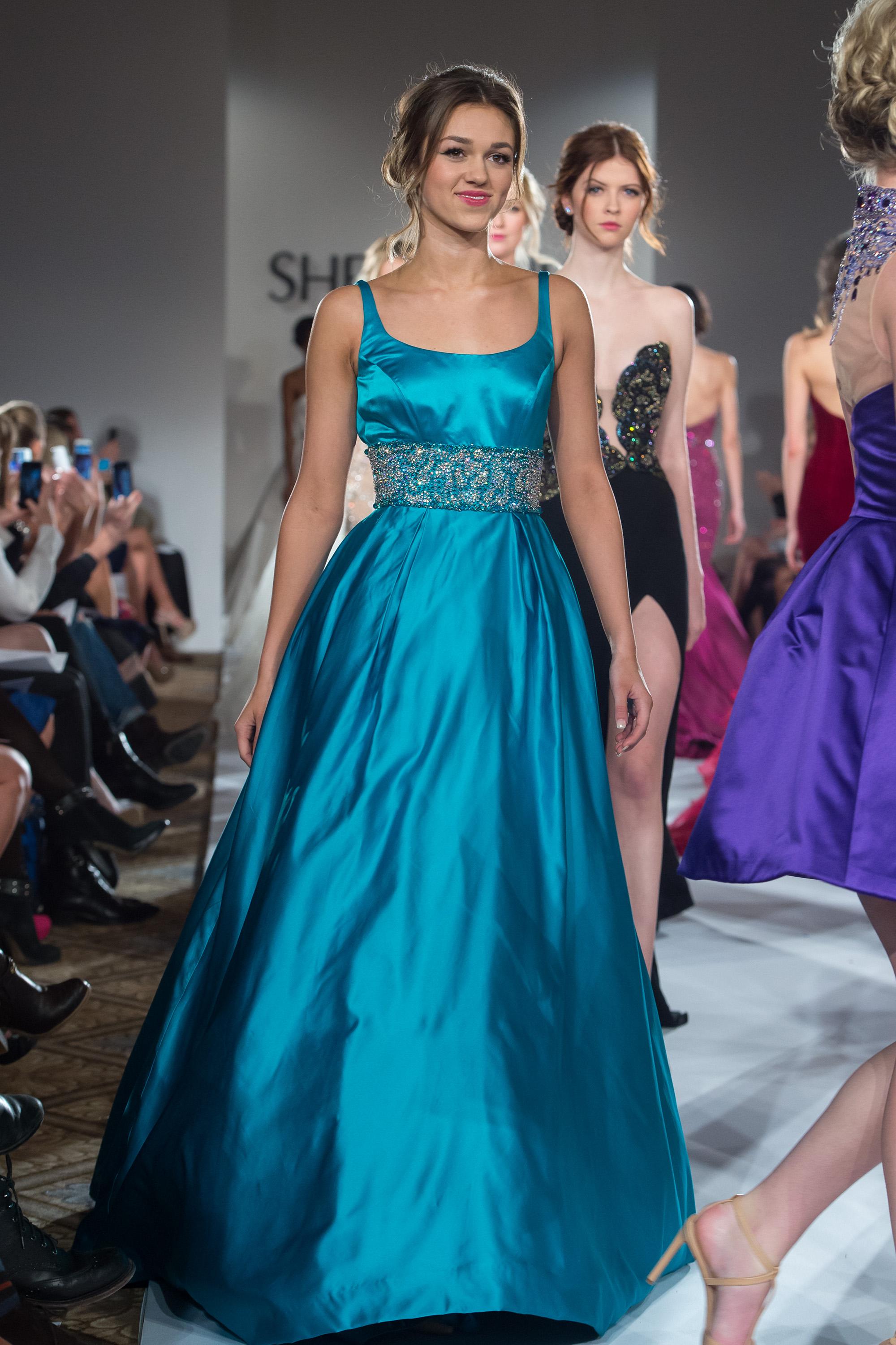 Runway at the Sherri Hill Mercedes Benz Fashion Week Fall 2015 show