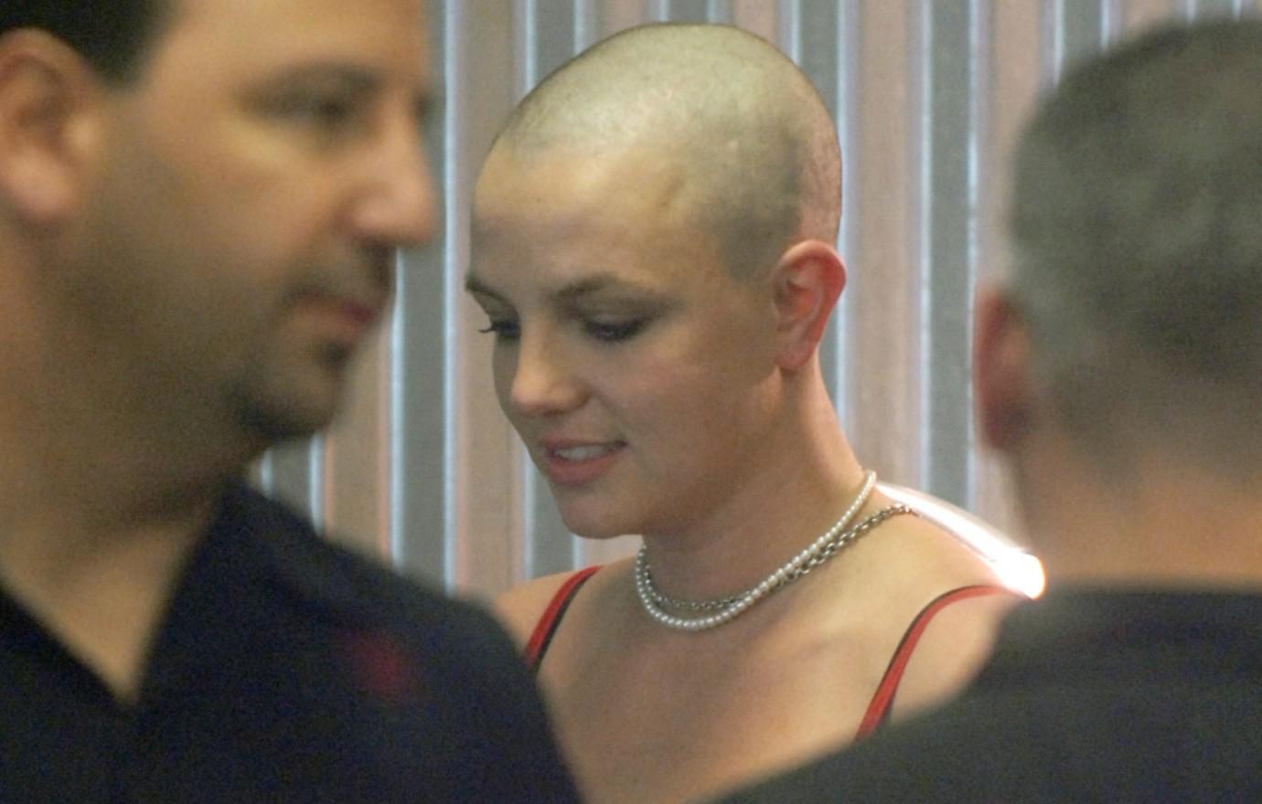 britney spears headshave