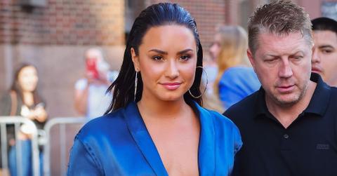 Demi lovato fashion blue